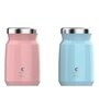 Clay Craft Vacbott Food Jar, Aloha Insulated Double Walled 24 Hours Hot and Cold Food Jar, 400 ml, Blush Pink