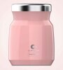 Clay Craft Vacbott Food Jar, Aloha Insulated Double Walled 24 Hours Hot and Cold Food Jar, 400 ml, Blush Pink