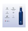 Clay Craft Vacbott Vaccum Bottle, Ivy Wine Insulated Double Walled 24 Hours Hot and Cold Water Bottle