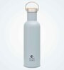Clay Craft Vacbott Vaccum Bottle, Kitkat Double Walled 24 Hours Hot and Cold Water Bottle, 900ml (Grey) Steel Water Bottles for School, Office, Home, Gym, Leakproof, Rust Free Steel Bottle