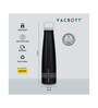 Clay Craft Vacbott Vaccum Bottle, Sleeko Double Walled 24 Hours Hot and Cold Water Bottle, 700ml (Grey) Steel Water Bottles for School, Office, Home, Gym, Leakproof, Rust Free Steel Bottle