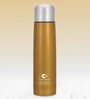 Clay Craft Vacbott Vaccum Bottle, Terra Double Walled 24 Hours Hot and Cold Water Bottle, 1000ml (Gold) Steel Water Bottles for School, Office, Home, Gym, Leakproof, Rust Free Steel Bottle