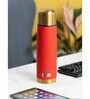 Clay Craft Vacbott Vaccum Bottle, Terra Royal Double Walled 24 Hours Hot and Cold Water Bottle, 750ml (Red) Steel Water Bottles for School, Office, Home, Gym, Leakproof, Rust Free Steel Bottle