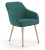 Bay Armchair in Dark Green Colour