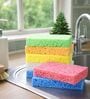 Assorted Cleaning Scrub Sponge (Pack of 3)