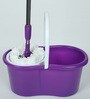 Easy Life 360 Degree Rotating Multicolor 5500 ML Steel Wringer Magic Spin Mop Set with 2 Microfibre Mop Heads