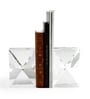 Clear Farren Crystal Bookend