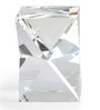 Clear Farren Crystal Bookend