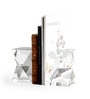 Clear Farren Crystal Bookend