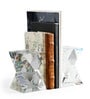 Clear Farren Crystal Bookend