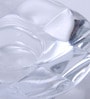 Transparent Glass Table Tea Light Holder Set of 2
