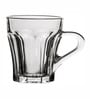 Contemporary Glass Coffee Mug (Set of 6)