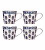 Contemporary Glass Coffee Mug (Set of 4)