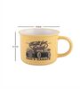 Contemporary Glass Coffee Mug (Set of 4)
