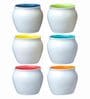 Contemporary Glass Coffee Mug (Set of 6)