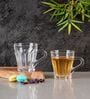 Contemporary Glass Coffee Mug (Set of 6)