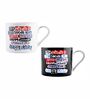 Contemporary Glass Coffee Mug (Set of 2)