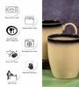 Contemporary Glass Coffee Mug (Set of 2)