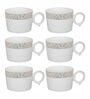 Contemporary Glass Coffee Mug (Set of 6)