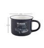 Contemporary Glass Coffee Mug (Set of 4)