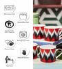 Contemporary Glass Tea Cups (Set of 6)