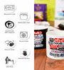Contemporary Glass Coffee Mug (Set of 2)