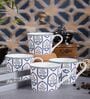 Glamorous Glass Coffee Mug (Set of 6)