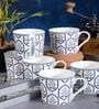 Glamorous Glass Coffee Mug (Set of 6)