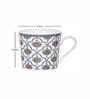 Glamorous Glass Coffee Mug (Set of 2)