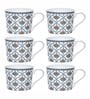 Glamorous Glass Coffee Mug (Set of 6)