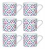 Glamorous Glass Coffee Mug (Set of 6)