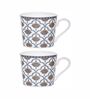 Glamorous Glass Coffee Mug (Set of 2)
