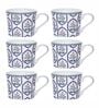 Glamorous Glass Coffee Mug (Set of 6)
