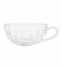 Premium Glass Cup Saucer (Set of 6)