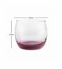 Slender Glass Whiskey Glasses (Set of 6)