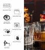Classy Glass Whiskey Glasses (Set of 6)