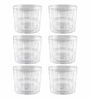 Slender Glass Whiskey Glasses (Set of 6)