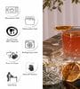 Slender Glass Whiskey Glasses (Set of 6)