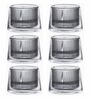 Classy Glass Whiskey Glasses (Set of 6)