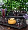 Slender Glass Whiskey Glasses (Set of 6)
