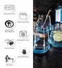 Slender  400ml Blue Glass (Set of 6)  Everyday Glasses