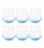 Slender  400ml Blue Glass (Set of 6)  Everyday Glasses