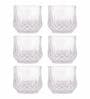 Slender Glass Whiskey Glasses (Set of 6)