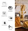Versatile Glass Storage Container (Set of 2)
