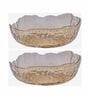 Serene Glass Serving Bowl (Set of 2)