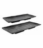 Timeless Glass Serving Platter (Set of 2)