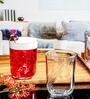 Clear Glass Veneto Twist Tumbler set of 6pcs