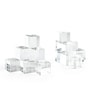 Clear Gwen Crystal Bookend