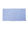 Clear Solid PVC 30x14 Inches Antiskid Shower Bath Mat