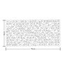 Clear Solid PVC 30x14 Inches Antiskid Shower Bath Mat